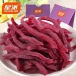 星派 紫心薯条 软紫薯条 零食地瓜干 番薯干 休闲食品 250g