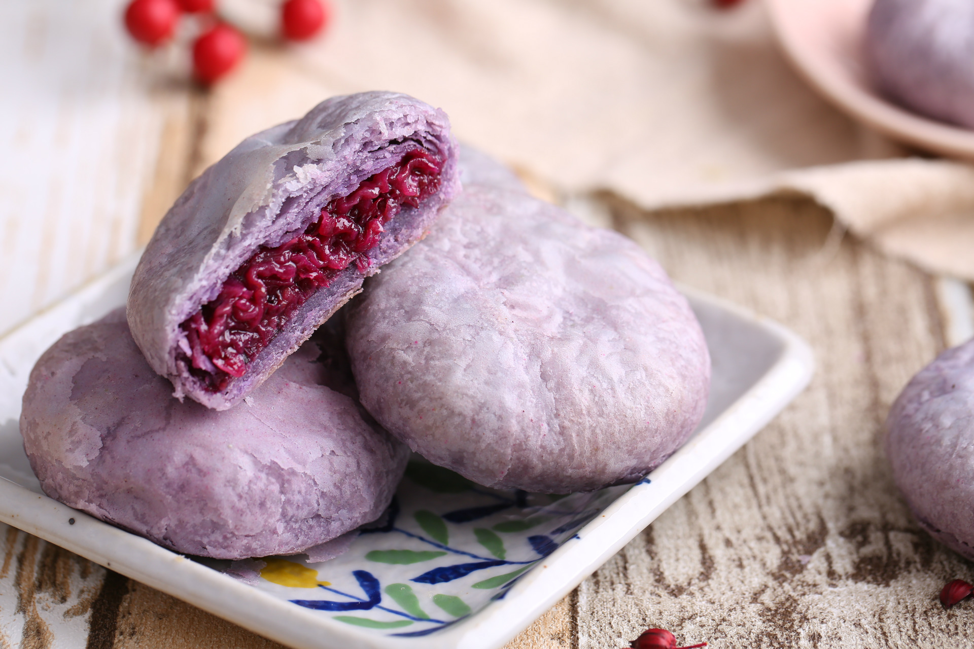 紫薯米面发糕怎么做_紫薯米面发糕的做法_豆果美食