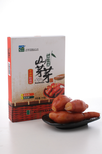 浙江特产  蔬菜食品酒店专供蜜制小红薯150g