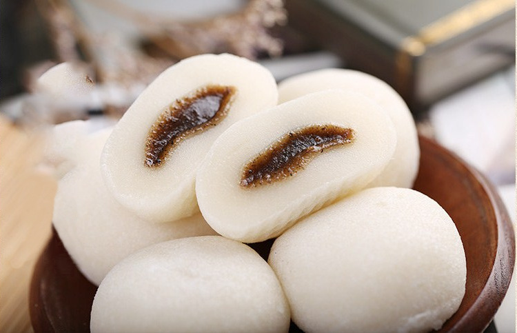 台湾特产 手造夹心麻薯糯米糍干吃汤圆整箱1kg传统糕点早点心零食 