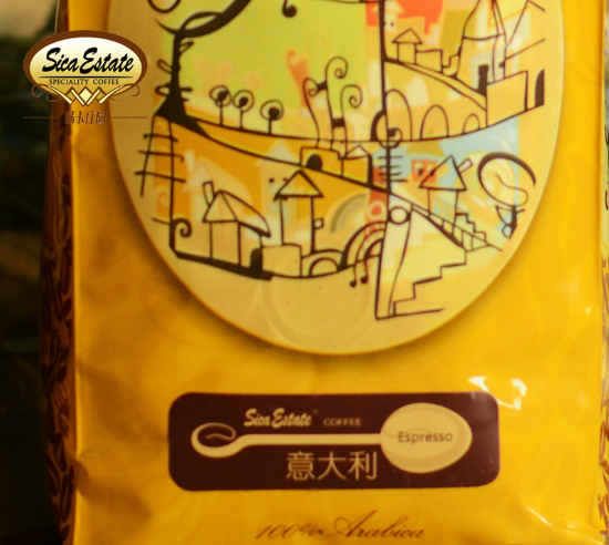 安徽特产 茜卡庄园 庄园系列 意大利咖啡 正品 无糖 炭火烘焙 优质咖啡豆 单件运费7元 2件包邮