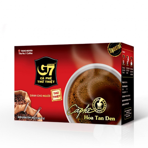 特色饮品 进口饮品纯黑咖啡粉中原G7速溶咖啡30g 单盒邮费7元 两盒包邮