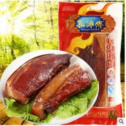 四川特产 孔师傅川味老腊肉农家烟熏腊肉500g 两袋包邮