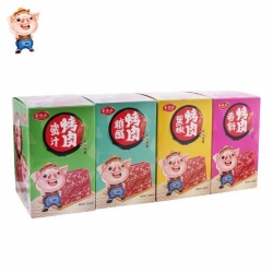 广东特产 金恒兴猪肉铺烤肉食品 盒装腊味烤肉脯类 单盒运费7元 两盒包邮