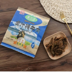青海特产 香三江牦牛肉干 80g袋装