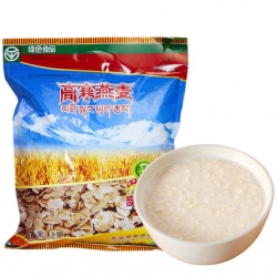 青海特产  高原无糖皮燕麦片营养早餐高寒燕麦片600g/袋*3